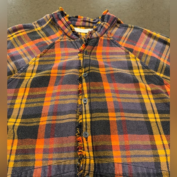 FREE PEOPLE We The Free Summer
Daydream Plaid Shirt in Grunge Combo Sz: S - Picture 8 of 15